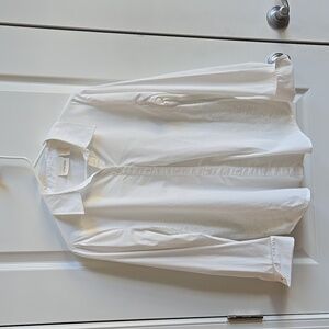 Chico's Long Sleeve White Blouse